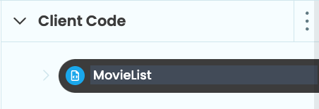 Renaming Form1 to by MovieList